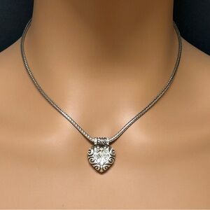 Brighton Regina Heart Pendant Necklace